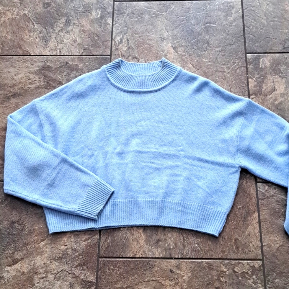 Mock neck sweater
